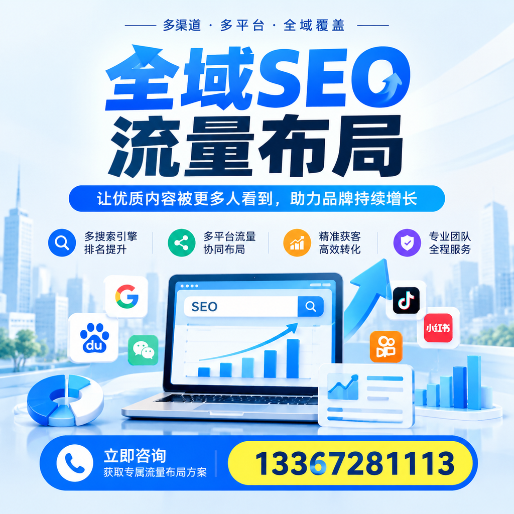 全域SEO流量布局工具推荐：绵阳企业的选择清单